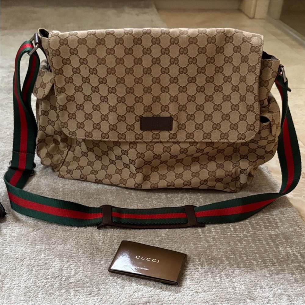 Gucci Brown Messenger Bag